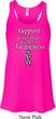 Support Carcinoid Cancer Awareness Ladies Flowy Racerback