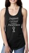 Support Carcinoid Cancer Awareness Ladies Ideal Racerback