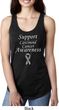 Support Carcinoid Cancer Awareness Ladies Ideal Racerback