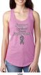 Support Carcinoid Cancer Awareness Ladies Ideal Racerback