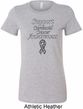 Support Carcinoid Cancer Awareness Ladies Longer Length Shirt