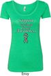 Support Carcinoid Cancer Awareness Ladies Scoop Neck
