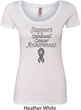 Support Carcinoid Cancer Awareness Ladies Scoop Neck