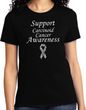 Support Carcinoid Cancer Awareness Ladies T-shirt