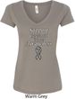 Support Carcinoid Cancer Awareness Ladies V-Neck