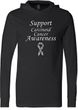 Support Carcinoid Cancer Awareness Lightweight Hoodie