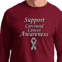 Support Carcinoid Cancer Awareness Long Sleeve Support Carcinoid Cancer Awareness Long Sleeve