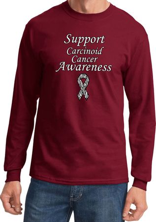 Support Carcinoid Cancer Awareness Long Sleeve