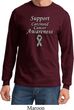 Support Carcinoid Cancer Awareness Long Sleeve
