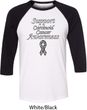Support Carcinoid Cancer Awareness Raglan Shirt