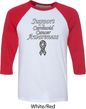 Support Carcinoid Cancer Awareness Raglan Shirt