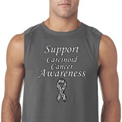 Support Carcinoid Cancer Awareness Sleeveless Shirt Support Carcinoid Cancer Awareness Sleeveless Shirt