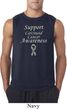 Support Carcinoid Cancer Awareness Sleeveless Shirt