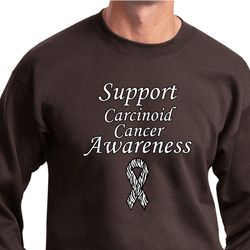 Support Carcinoid Cancer Awareness Sweatshirt Support Carcinoid Cancer Awareness Sweatshirt