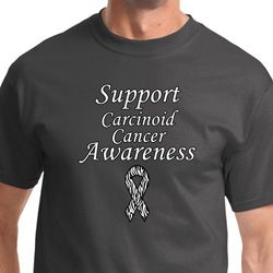 Support Carcinoid Cancer Awareness T-shirt Support Carcinoid Cancer Awareness T-shirt