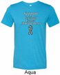 Support Carcinoid Cancer Awareness Tri Blend Tee
