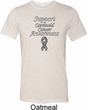 Support Carcinoid Cancer Awareness Tri Blend Tee