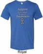 Support Carcinoid Cancer Awareness Tri Blend Tee