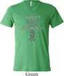 Support Carcinoid Cancer Awareness Tri Blend V-neck