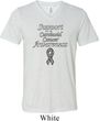 Support Carcinoid Cancer Awareness Tri Blend V-neck