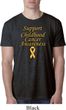 Support Childhood Cancer Awareness Burnout Shirt