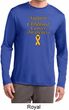 Support Childhood Cancer Awareness Dry Wicking Long Sleeve