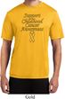 Support Childhood Cancer Awareness Dry Wicking T-shirt