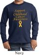 Support Childhood Cancer Awareness Kids Long Sleeve