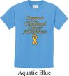 Support Childhood Cancer Awareness Kids T-shirt