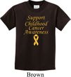 Support Childhood Cancer Awareness Kids T-shirt