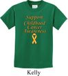 Support Childhood Cancer Awareness Kids T-shirt