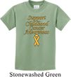 Support Childhood Cancer Awareness Kids T-shirt