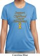 Support Childhood Cancer Awareness Ladies Dry Wicking T-shirt
