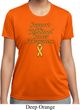 Support Childhood Cancer Awareness Ladies Dry Wicking T-shirt