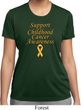 Support Childhood Cancer Awareness Ladies Dry Wicking T-shirt