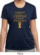 Support Childhood Cancer Awareness Ladies Dry Wicking T-shirt