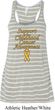 Support Childhood Cancer Awareness Ladies Flowy Racerback