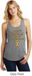 Support Childhood Cancer Awareness Ladies Racerback