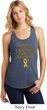 Support Childhood Cancer Awareness Ladies Racerback