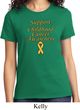 Support Childhood Cancer Awareness Ladies T-shirt
