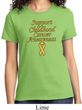 Support Childhood Cancer Awareness Ladies T-shirt