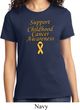 Support Childhood Cancer Awareness Ladies T-shirt