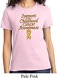 Support Childhood Cancer Awareness Ladies T-shirt