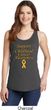 Support Childhood Cancer Awareness Ladies Tank Top
