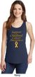 Support Childhood Cancer Awareness Ladies Tank Top