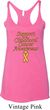 Support Childhood Cancer Awareness Ladies Tri Blend Racerback