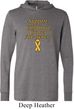 Support Childhood Cancer Awareness Lightweight Hoodie