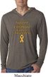 Support Childhood Cancer Awareness Lightweight Hoodie Tee