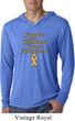 Support Childhood Cancer Awareness Lightweight Hoodie Tee
