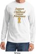 Support Childhood Cancer Awareness Long Sleeve